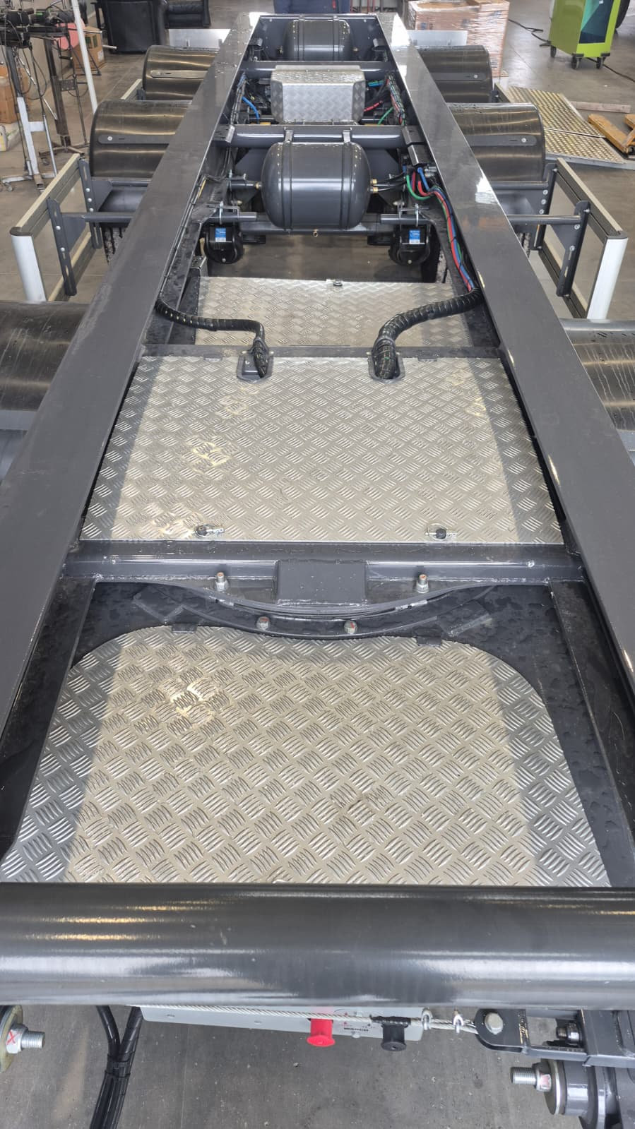 Istrail haagise raami detail